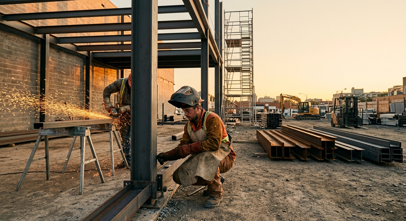 Curso de Estructuras Metálicas y Soldadura en Obra