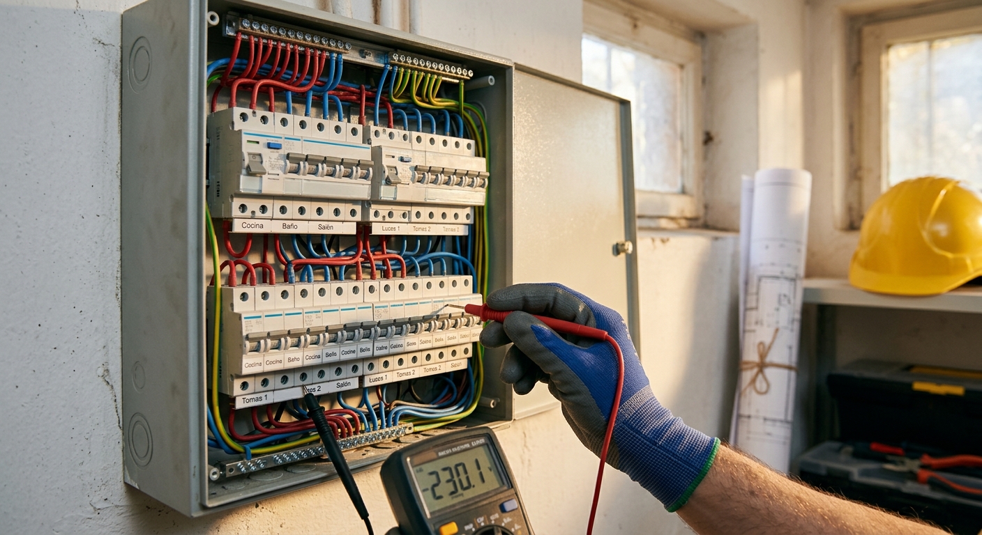 Curso de Instalaciones Eléctricas en Baja Tensión (REBT)